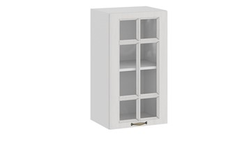 Навесной кухонный шкаф Лина 1В4С (Белый/Белый) в Артеме