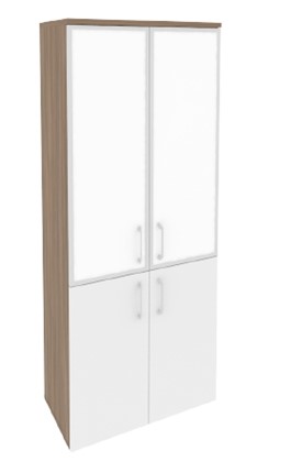 Шкаф O.ST-1.2R white, Дуб Аризона/Белый в Артеме - изображение