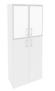 Шкаф O.ST-1.7R white, Белый бриллиант в Артеме