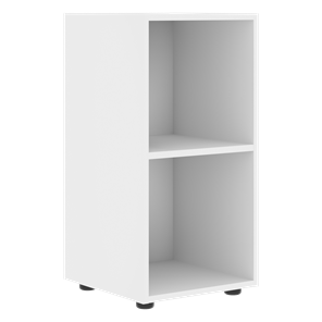 Низкий шкаф колонна FORTA Белый FLC 40 (399х404х801) в Уссурийске