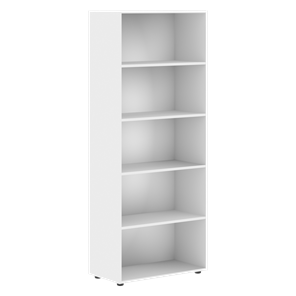 Широкий шкаф высокий FORTA Белый FHC 80 (798х404х1965) в Артеме