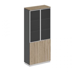 Шкаф для документов двери стекло Speech Cube (90x40x203.4) СИ 308 ДС АР ДС/ХР в Артеме