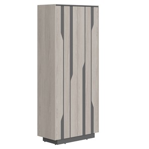 Шкаф для одежды LINE Дуб-серый-антрацит СФ-574401 (900х430х2100) во Владивостоке - предосмотр