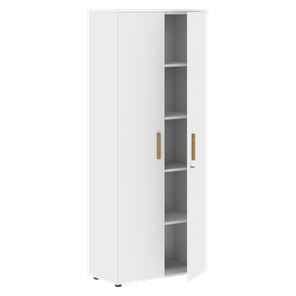 Шкаф широкий высокий FORTA Белый FHC 80.1(Z) (798х404х1965) в Уссурийске