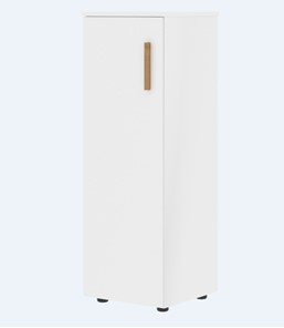 Средний шкаф колонна с глухой дверью левой FORTA Белый FMC 40.1 (L) (399х404х801) в Уссурийске