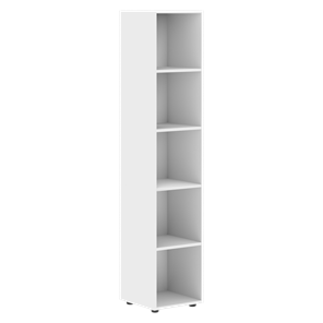 Высокий шкаф колонна FORTA Белый FHC 40 (399х404х1965) в Уссурийске