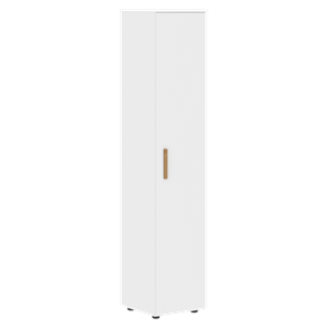 Шкаф колонна высокий с глухой дверью FORTA Белый FHC 40.1 (L/R) (399х404х1965) во Владивостоке - предосмотр