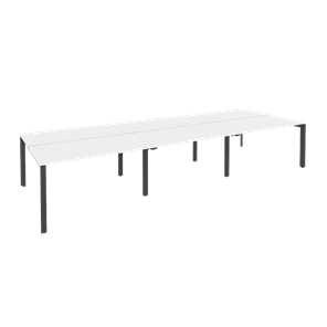 Письменный стол O.MP-D.RS-6.3.7 (Антрацит/Белый бриллиант) в Артеме