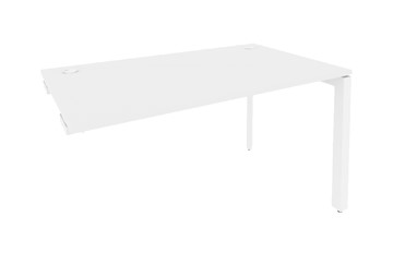 Стол приставка O.MP-SPR-3.8 Белый/Белый бриллиант в Артеме
