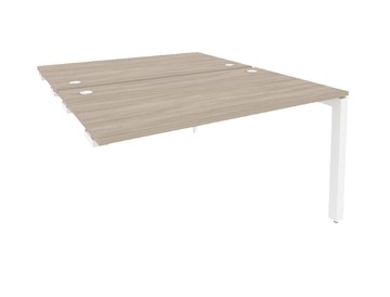 Приставной стол к тумбе O.MP-D.SPR-3.8 Белый/Дуб Аттик в Артеме