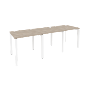 Стол на металлокаркасе O.MP-RS-3.0.7 (Белый/Дуб аттик) в Артеме
