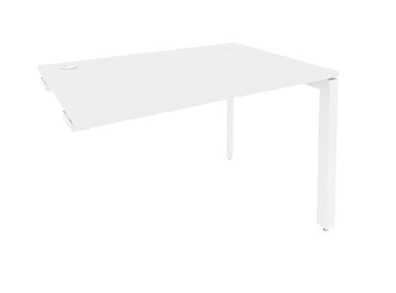 Приставной стол к тумбе O.MP-SPR-2.8 Белый/Белый бриллиант в Находке