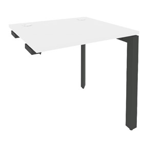 Приставной стол к тумбе O.MP-SPR-0.7 Антрацит/Белый бриллиант в Артеме