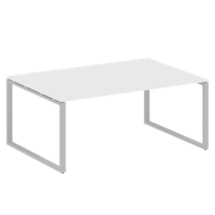 Конференц-стол БО.ПРГ-1.5 (Серый/Белый) во Владивостоке - изображение