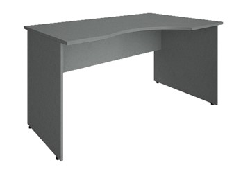 Угловой стол А.СА-2П 1400х900х755 мм. Серый во Владивостоке