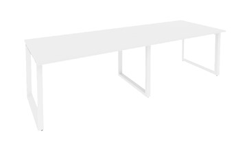 Конференц-стол переговорный O.MO-PRG-2.3 Белый/Белый бриллиант в Артеме