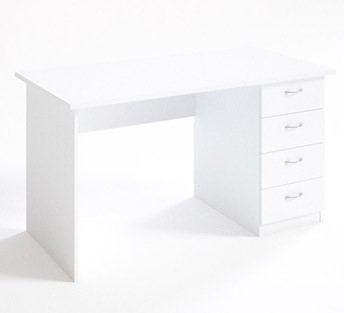 Письменный стол СТ 14.7, белый во Владивостоке - изображение