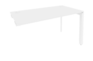 Стол приставка O.MP-SPR-3.7 Белый/Белый бриллиант в Артеме