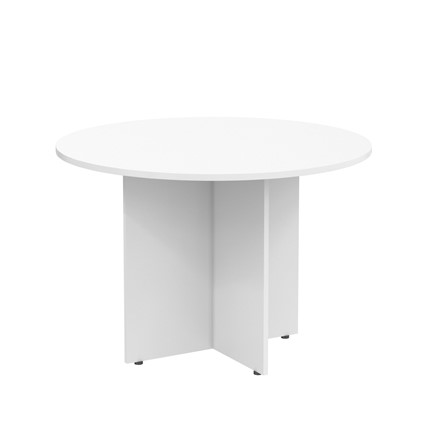 Круглый стол IMAGO ПРГ-1  1100х1100х755 Белый в Артеме - изображение