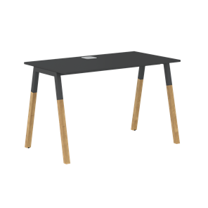 Письменный стол FORTA Черный Графит-Черный Графит-Бук  FST 1167 (1180х670х733) в Находке