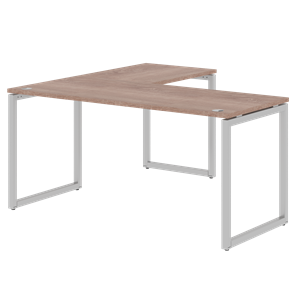 Письменный стол угловой правый XTEN-Q Дуб-сонома- серебро XQCT 1615 (R) (1600х1500х750) во Владивостоке