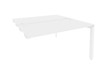 Стол приставной к тумбе O.MP-D.SPR-3.7 Белый/Белый бриллиант в Артеме