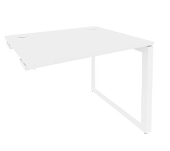 Приставной стол к тумбе O.MO-SPR-1.8 Белый/Белый бриллиант в Находке
