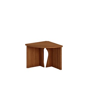 Секция угловая стола в переговорную Престиж, темный орех, 83x83x75, ТЖ 476 ТО в Уссурийске
