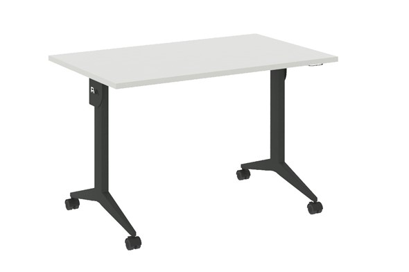 Мобильный стол X.M-2.7, Металл антрацит/Белый бриллиант в Уссурийске - изображение