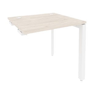 Приставной стол к тумбе O.MP-SPR-0.7 Белый/Денвер светлый в Находке