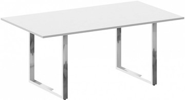 Конференц-стол Metal system direct БО.ПРГ-180 Белый в Артеме