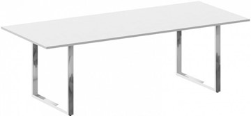 Конференц-стол Metal system direct БО.ПРГ-240 Белый в Находке
