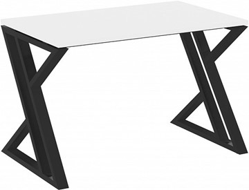 Стол на металлокаркасе Loft VR.L-SRZ-1.7, Белый Бриллиант/Черный металл в Артеме