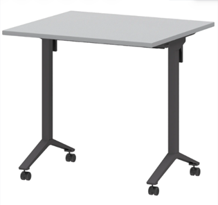 Письменный стол Моби МБ22-80.70 (Серый/Антрацит) в Артеме