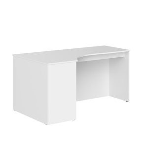Письменный стол SIMPLE SE-1600 L левый 1600х900х760 белый в Уссурийске