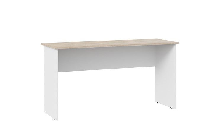 Письменный стол Тип 14, 1400 (Дуб Сонома/Белый Ясень) в Находке - изображение 1