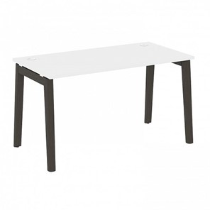 Стол для офиса Onix Wood OW.SP-3.8, Белый Бриллиант/Дуб темный в Артеме