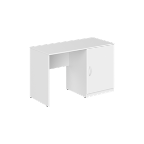 Стол с тумбой под холодильник KANN KTFD 1255 R Правый 1200х550х750 мм. Белый во Владивостоке