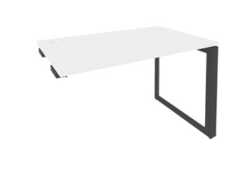 Стол-приставка к тумбе O.MO-SPR-2.8 Антрацит/Белый бриллиант в Артеме