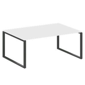 Стол для переговорки БО.ПРГ-1.5 (Антрацит/Белый) в Артеме