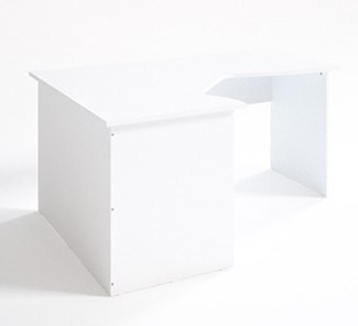 Письменный стол СЛ 16.12.7 эргономичный, Белый в Артеме