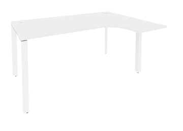Письменный стол O.MP-SA-4R Белый/Белый бриллиант в Артеме