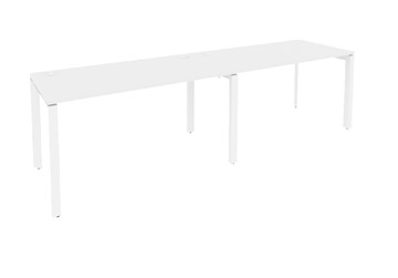 Стол на металлокаркасе O.MP-RS-2.3.7 Белый/Белый бриллиант в Артеме
