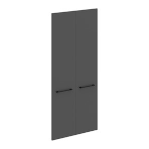 Дверь для шкафчика высокая MORRIS TREND Антрацит/Кария Пальмира MHD 42-2 (844х1900х18) в Находке