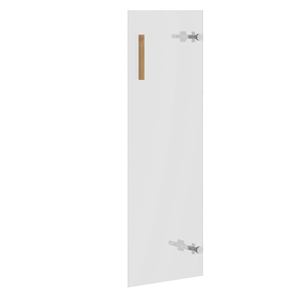 Дверь стеклянная FORTA Черный Графит FGD 40-1F (396х4х1164) в Уссурийске