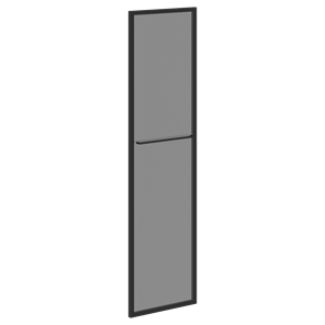 Дверь стеклянная в рамке левая LOFTIS Сосна Эдмонт LMRG 40 L (790х20х1470) в Уссурийске