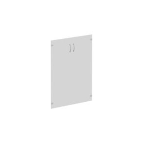 Двери стеклянные средние прозрачные Комфорт 40x0.4x116 (2шт.) К 604 в Находке