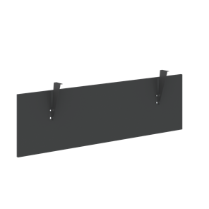 Фронтальная подвесная панель FORTA Черный Графит-Черный Графит-Бук FDST 1340 (1380х18х404) в Находке