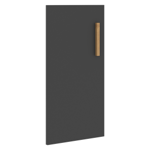 Дверь для шкафа низкая левая FORTA Черный ГрафитFLD 40-1(L) (396х18х766) в Находке