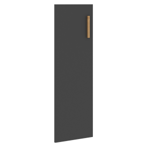 Дверь для шкафа средняя левая FORTA Черный Графит FMD40-1(L) (396х18х1164) в Находке